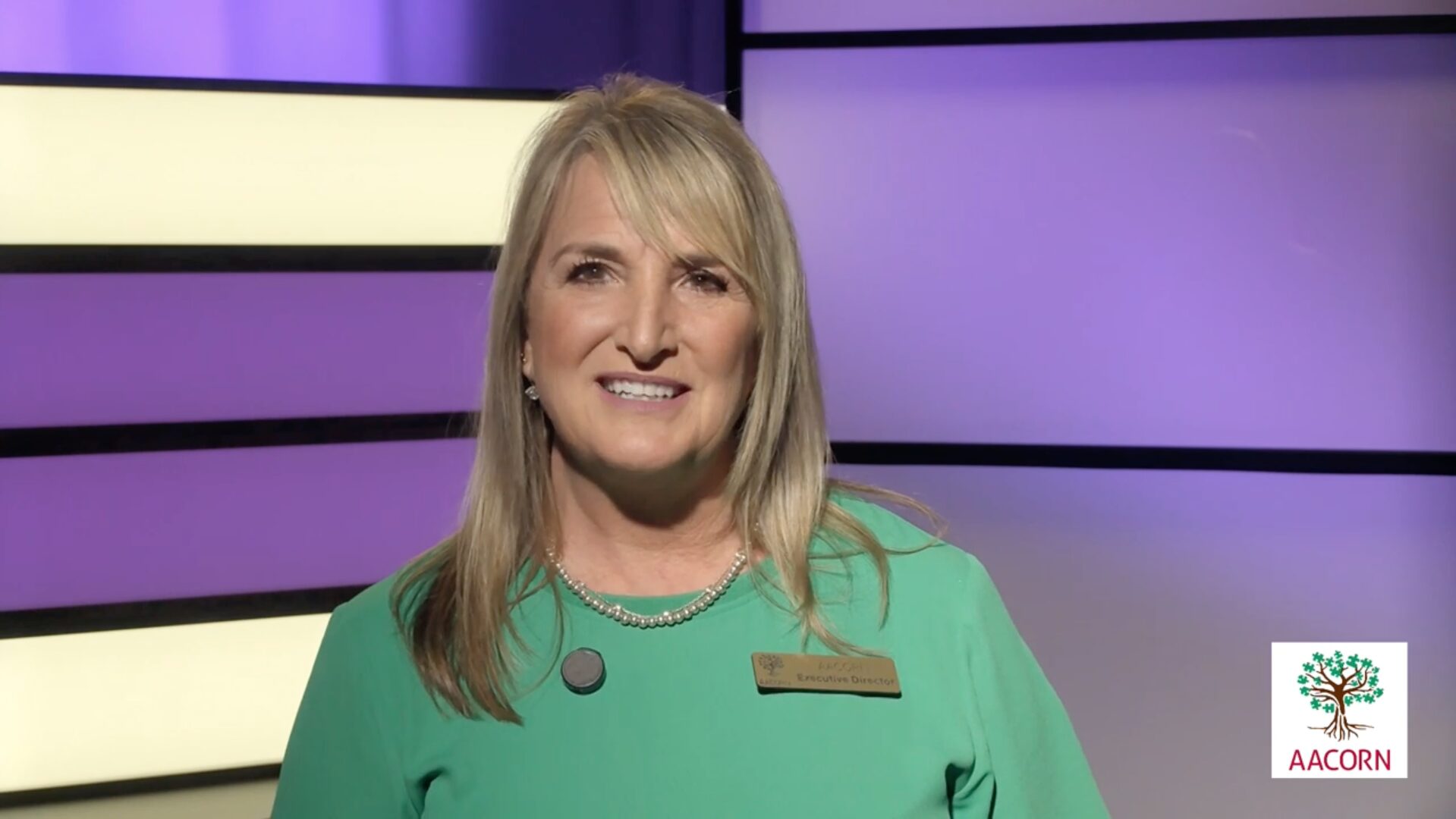 Mary Pickett from AACORN Community in a still from their PSA video